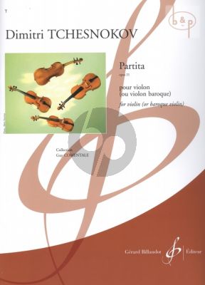 Partita Op.21  Violin or Baroque Violin