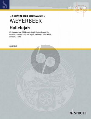 Hallelujah (TTBB-Organ) (Children's Choir opt.)