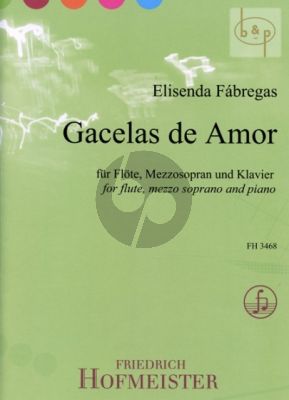 Gacelas de Amor (Mezzo-Sopr.-Flute-Piano)