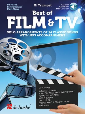 Best of Film & TV for Trumpet (Solo Arrangements of 14 Classic Songs) (Book with Audio online) (grade 3)