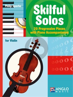 Sparke Skilful Solos for Violin with Piano (Bk-Cd) (interm.)