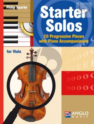 Starter Solos (20 Progressive Pieces) (Viola-Piano)