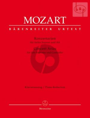 Konzertarien (Concert Arias) (Low Sopr.- Contralto) (piano red. by Christian Beyer)