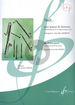 Noel... (3 Clar.[Bb]-Bass Clar.) (Score/Parts) (arr. Jean Marc Morisot)