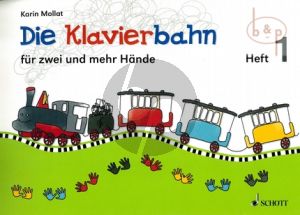 Die Klavierbahn fur zwei und mehr Hande Vol.1 Tastenspiele