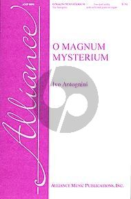 Antognini O Magnum Mysterium SA-Cello-Piano