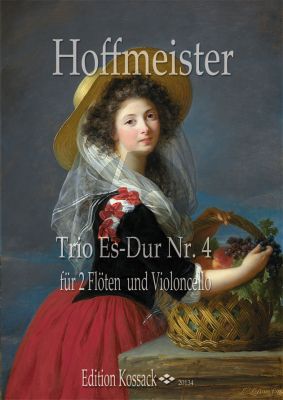 Hoffmeister Trio Es-Dur No. 4 2 Floten und Violoncello (Part./Stimmen)