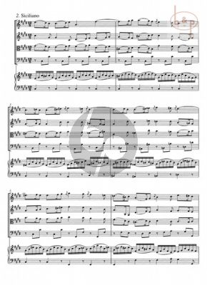 Concerto No.2 E-major BWV 1053 Harpsichord- Strings (Full Score)