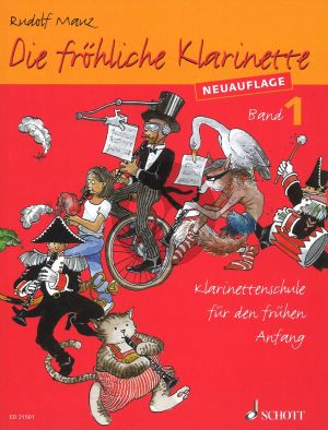 Mauz Die Frohliche Klarinette Vol.1 Book Only (Klarinettenschule für den frühen Anfang (Überarbeitete Neuauflage))