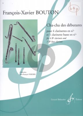 Cha-Cha des Debutants (4 Clar.[Bb]-Bass Clar.) (Score/Parts)