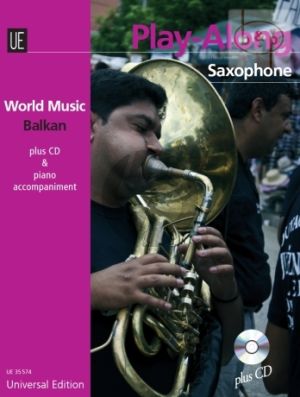 World Music Balkan Play-Along (Alto Sax.-Piano) (Bk-Cd)