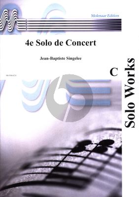 Singelee Solo de Concert No.4 Op.84 Tenorsaxophone[Clarinet]-Piano