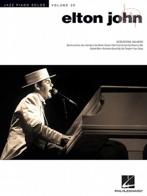 Elton John Jazz Piano Solos (Jazz Piano Solos Series Vol.29) (edited by Brent Edstrom)