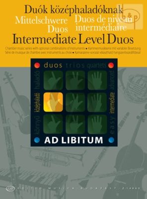 Intermediate Level Duos (in any combination)