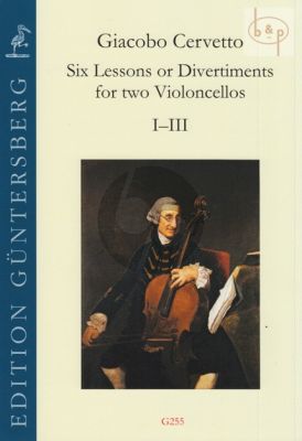 6 Lessons or Divertimentos Vol.1 No.1 - 3 2 Violoncellos