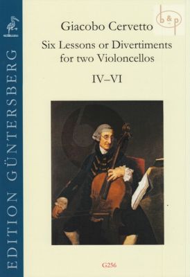 6 Lessons or Divertimentos Vol. 2 No. 4 - 6 2 Violoncellos