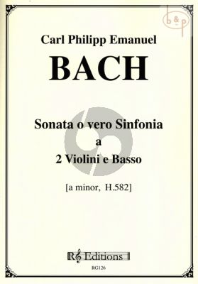 Sonata o vero Sinfonia a-minor H.582 (2 Violins-Basso) (Per il Conte Schaffgotsch)