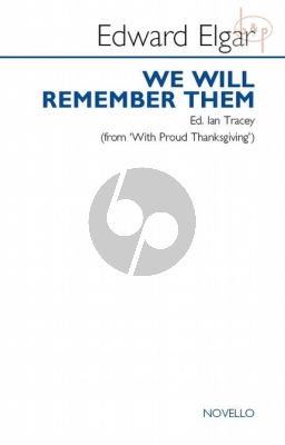 We will remember them (from With Proud Thanksgiving)