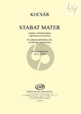 Stabat Mater (Sopr.-Baritone solo-SATB-Orch.)