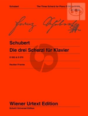 3 Scherzi (D.593 1 - 2 /D.570) (edited by Jochen Reutter)