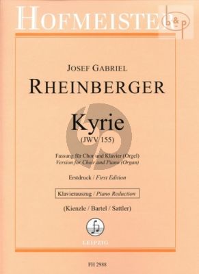 Kyrie a-minor (JWV 155) (SATB-String Orch.) (red. with organ)