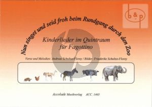 Nun singet und seid froh beim rundgang durch den Zoo Fagott solo