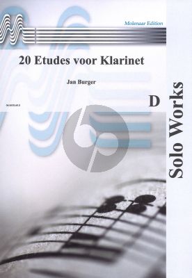 Burger 20 Etudes voor Klarinet