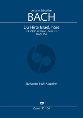 Bach Kantate BWV 104 Du Hirte Israel, höre Soli-Chor-Orch. Partitur