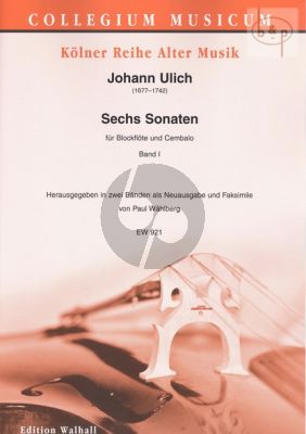 6 Sonaten Vol.1 (No.1 - 3)