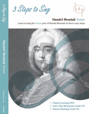 Messiah 3 Steps to Sing Handel's Messiah Tenor Voice DVD- 2 CD's