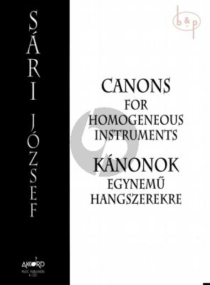 Canons for 3 equal Instruments