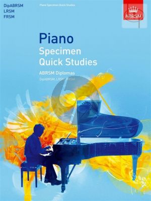 Piano Specimen Quick Studies