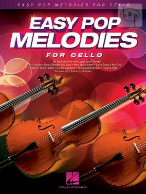 Easy Pop Melodies for Cello