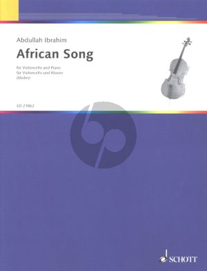 Ibrahim African Song G-Major for Violoncello and Piano (orig. for piano[No.8]) (arr. by Vera Mohrs)