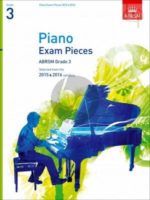 Piano Exam Pieces 2015 - 2016 Grade 3