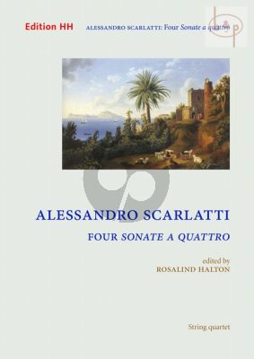 4 Sonate a quattro (2 Vi.-Va.-Vc.) Score and Parts