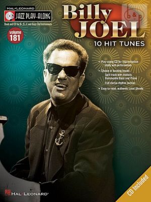 Joel 10 Hit Tunes (Jazz Play-Along Series Vol.181)