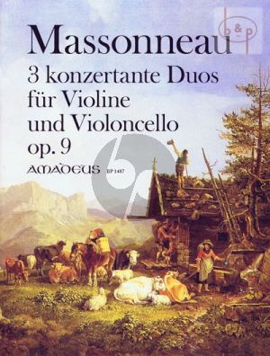 3 konzertante Duos Op.9 Violin-Violoncello