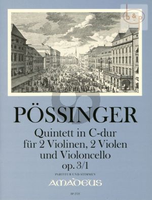 Quintet C-major Op.3 No.1 (2 Vi.- 2 Va.-Vc.)