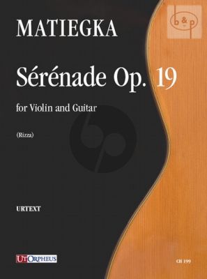 Serenade Op.19 (Violin-Guitar)