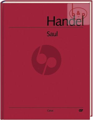 Handel Saul HWV 53 Soli-Choir-Orchestra Full Score (Hardcover) (engl./germ.) (edited by Felix Loy)
