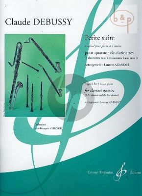 Petite Suite (3 Clar.[Bb] and Bass Clar.) (Score/Parts) (transcr. Laurent Arandel)