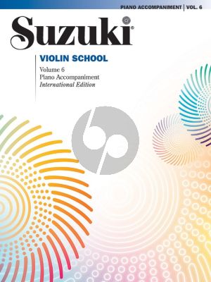 Suzuki Violin School vol.6 Piano Accompaniment (International Revised Edition)