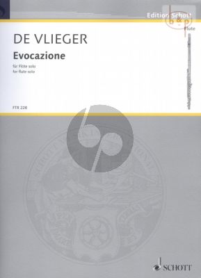 Evocazione (1994) for Flute Solo