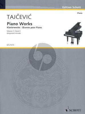 Tajcevic Piano Works Vol.2 (edited by Radmila Stojanovic-Kiriluk)