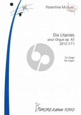 10 Litanies Op. 43 Orgel