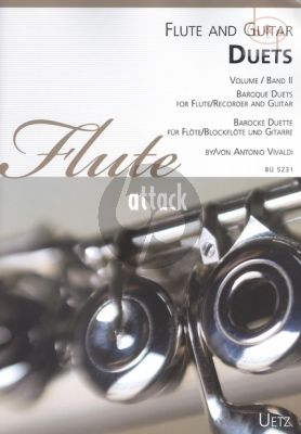 Baroque Duets Vol.2 Flute (Treble Recorder) and Guitar