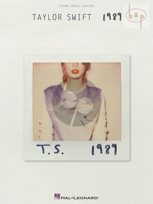 Taylor Swift - 1989 Piano-Vocal-Guitar