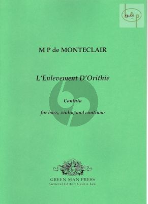 L'Enlevement d'Orithie (Bass Voice-Violin-Bc)