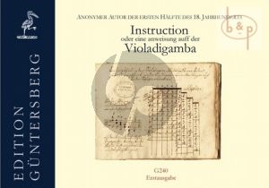Instruction or a Method for the Viola da Gamba
